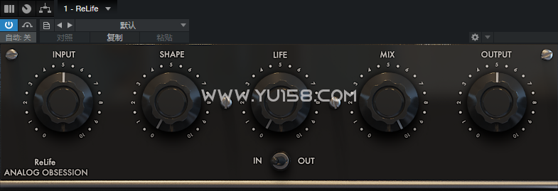 音色塑形器插件 Analog Obsession ReLife v1.2 WiN/Mac-音浪网-音乐制作系统办公资源