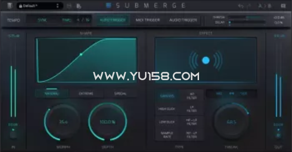 自动侧链效果插件 Slate Digital Submerge v1.0.1 R2R WiN-音浪网-音乐制作系统办公资源