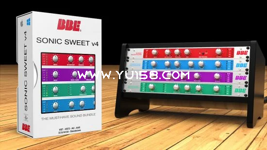 专业音频处理效果器 BBE Sound Sonic Sweet 4.7.0 WiN-音浪网-音乐制作系统办公资源