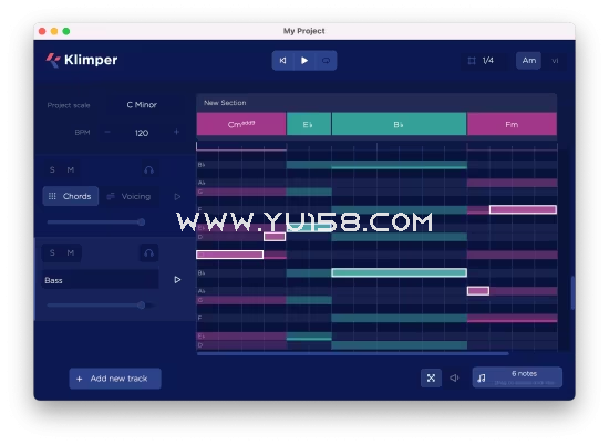 POLYDIGM Software Klimper 2.4-音浪网-音乐制作系统办公资源