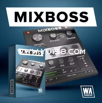W A Productions Mixboss v1.0.0 WiN-音浪网-音乐制作系统办公资源