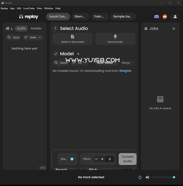 Replay 7.1.1最新版 AI翻唱训练模型 音频人声分离软件下载-音浪网-音乐制作系统办公资源