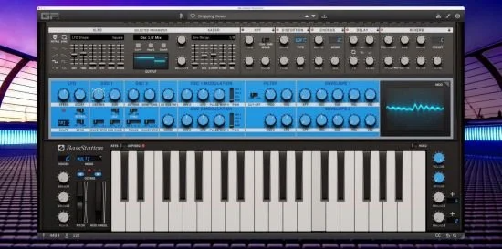 GForce Software Novation Bass Station 1.0.1 WiN-音浪网-音乐制作系统办公资源