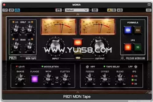 Pulsar Modular P821 MDN Tape v1.1.0 U2B WiN/Mac-音浪网-音乐制作系统办公资源