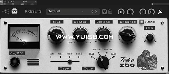 复古磁带温暖音色终极插件 Tone Empire TapeZoo v1.0.0 WiN-音浪网-音乐制作系统办公资源