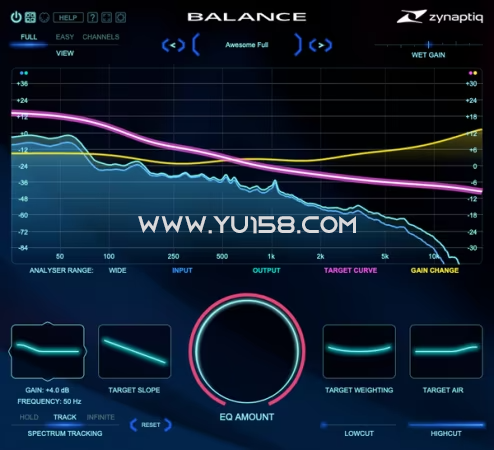 Zynaptiq BALANCE v1.0.2 WiN-音浪网-音乐制作系统办公资源