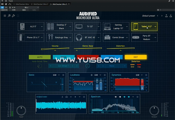 模拟专业音频和设备 Audified MixChecker Ultra v1.0.0 WiN-音浪网-音乐制作系统办公资源