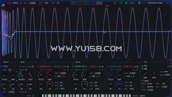 The Him DSP Kick Ninja v1.2.0 WiN-音浪网-音乐制作系统办公资源