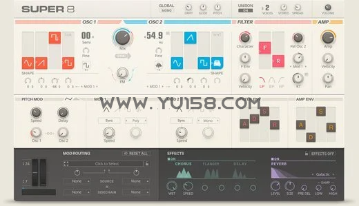 Native Instruments Super 8 R2 2.1.0 x64-音浪网-音乐制作系统办公资源