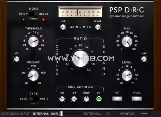 PSPaudioware PSP DRC v1.0.0 ARM MacOS-音浪网-音乐制作系统办公资源