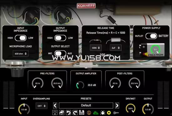 Korneff Audio Shure Level-Loc v1.0.2 WiN-音浪网-音乐制作系统办公资源