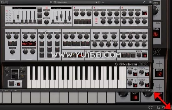 GForce Oberheim OB-X v1.0.0 Win/macOS-音浪网-音乐制作系统办公资源