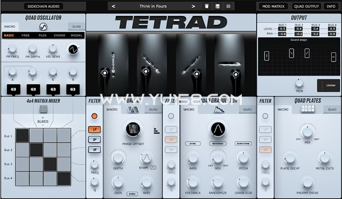 Physical Audio Tetrad 1.0.1 WiN-音浪网-音乐制作系统办公资源