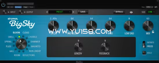 Strymon BigSky Plugin 1.2.0 WiN-音浪网-音乐制作系统办公资源
