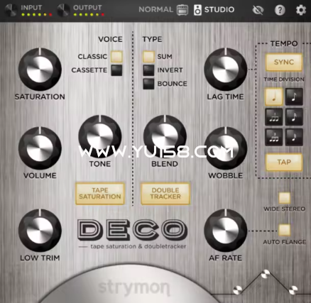 Strymon Deco Plugin 1.0.0 WiN-音浪网-音乐制作系统办公资源