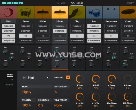 AIR Music Technology DrumSynth 1.2.1.14 WiN-音浪网-音乐制作系统办公资源