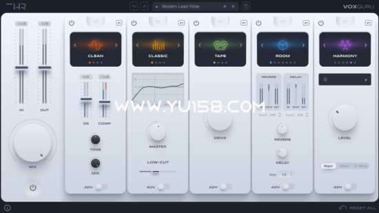 终极人声混音插件 THR VoxGuru v1.1.2 WiN-音浪网-音乐制作系统办公资源