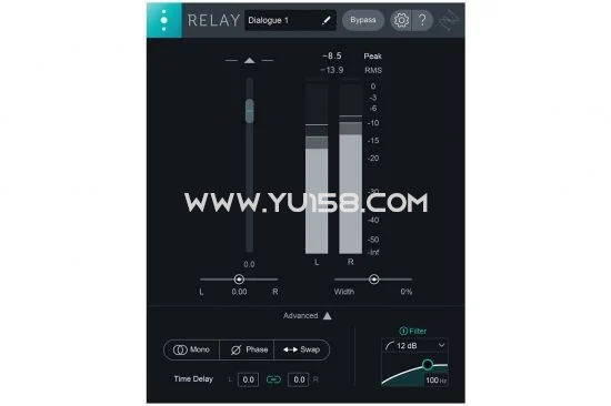 iZotope Relay v1.7.0.533 WiN-音浪网-音乐制作系统办公资源