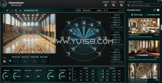 Accentize Chameleon Surround v1.1.3 WiN-音浪网-音乐制作系统办公资源