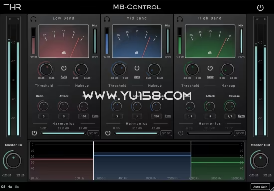 多频段压缩器插件 THR MB-Control 1.0.1 WiN-音浪网-音乐制作系统办公资源