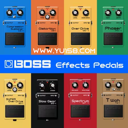Roland Cloud BOSS Effects Pedals 1.0.0 MacOS-音浪网-音乐制作系统办公资源