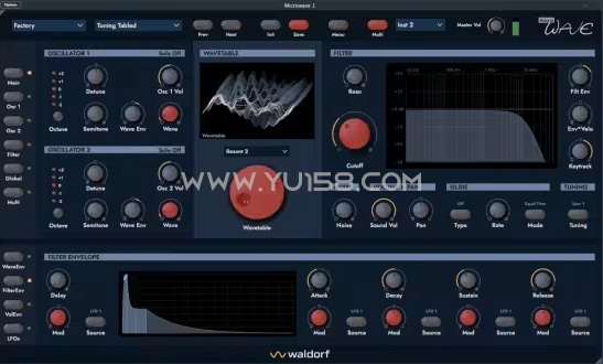 Waldorf Microwave 1 Plugin v1.2.0 WiN-音浪网-音乐制作系统办公资源