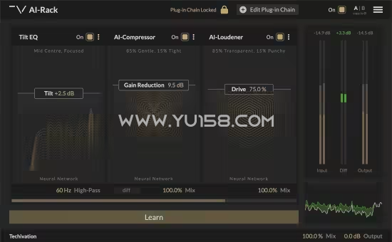 Techivation AI-Rack v1.0.0 WiN-音浪网-音乐制作系统办公资源