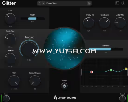 Linear Sounds Glitter 1.0.1 WiN-音浪网-音乐制作系统办公资源