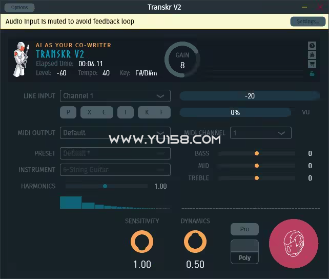 Transkr 2.7.1 WiN-音浪网-音乐制作系统办公资源