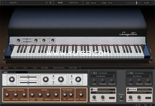 模拟电钢琴插件 KORG EP-1 1.1.3 WiN-音浪网-音乐制作系统办公资源