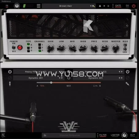 Kuassa Amplifikation VVV 1.0.3 WiN-音浪网-音乐制作系统办公资源