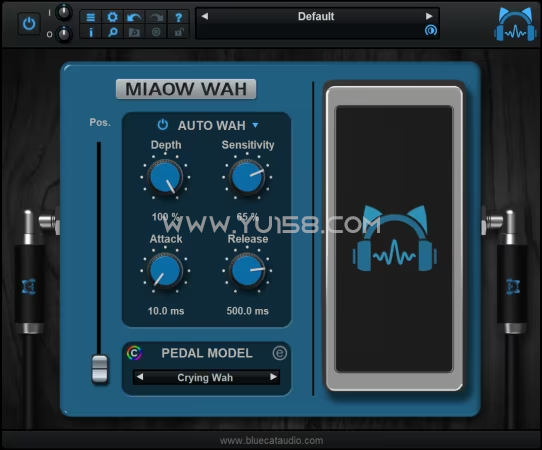 Blue Cat Audio Miaow Wah v1.0 WiN-音浪网-音乐制作系统办公资源