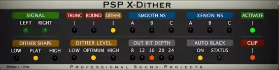 PSPaudioware PSP X-Dither 1.1.0 WiN-音浪网-音乐制作系统办公资源