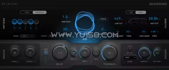 Brainworx-Plugin Alliance bx_pulsar 1.0.1 WiN-音浪网-音乐制作系统办公资源