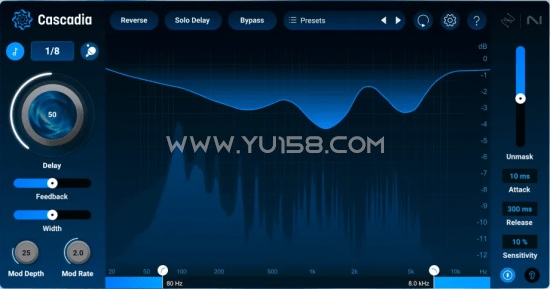 iZotope Cascadia v1.1.0.355 WiN-音浪网-音乐制作系统办公资源