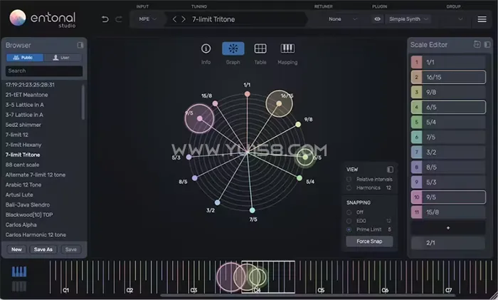 Node Audio Entonal Studio 1.1.4 WiN-音浪网-音乐制作系统办公资源