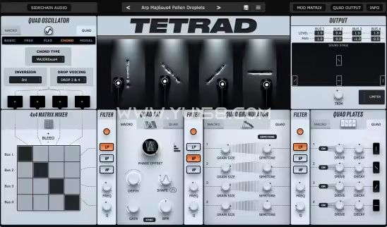 Physical Audio Tetrad 1.0.2 MacOS-音浪网-音乐制作系统办公资源