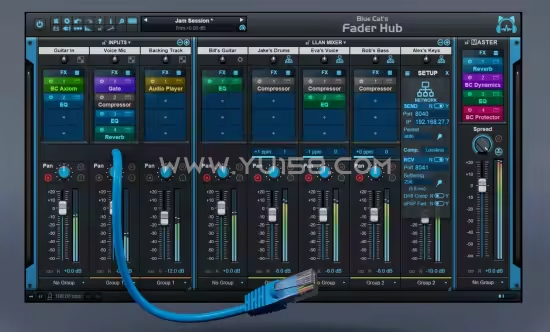 Blue Cat Audio Fader Hub v1.21-音浪网-音乐制作系统办公资源