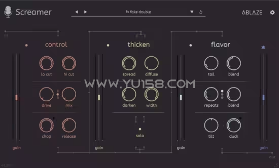 Ablaze Audio Screamer v1.0.0 MacOS-音浪网-音乐制作系统办公资源