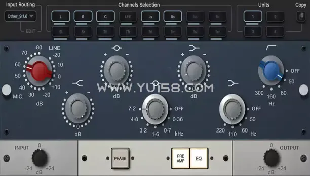 前置放大器和均衡器插件 Red Rock Sound EQ173 v1.0.4 WiN-音浪网-音乐制作系统办公资源
