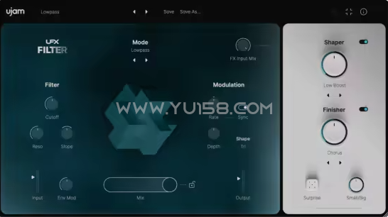 UJAM UFX-FILTER 1.0.0 WiN-音浪网-音乐制作系统办公资源