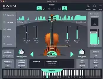 Audio Modeling SWAM Solo String V3 v3.10.0 WiN-音浪网-音乐制作系统办公资源