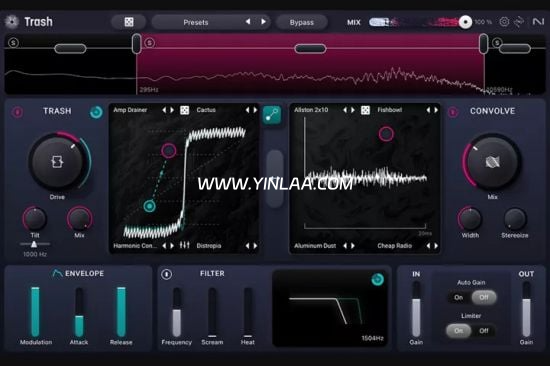 iZotope Trash v1.3.0 WiN-音浪网-音乐制作系统办公资源