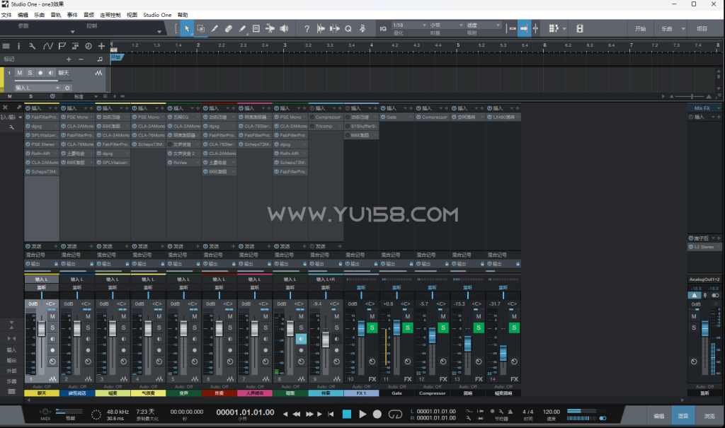 Studio One3.5语音直播效果包 聊天唱歌喊麦搏击炸麦声卡预设模板 带插件全套文件-音浪网-音乐制作系统办公资源