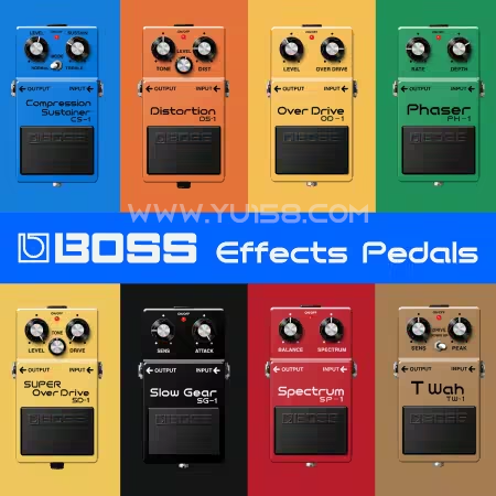 Roland Cloud BOSS Effects Pedals 1.1.0 MacOS-音浪网-音乐制作系统办公资源