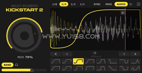 CableGuys Nicky Romero Kickstart v2.0.8 WiN-音浪网-音乐制作系统办公资源