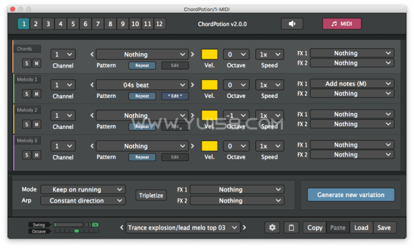 FeelYourSound ChordPotion 2.5.0 Win/MacOS-音浪网-音乐制作系统办公资源