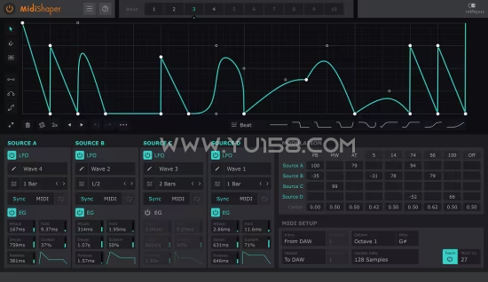 CableGuys MidiShaper v1.6.2 WiN-音浪网-音乐制作系统办公资源