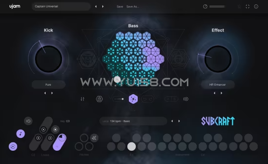 UJAM SUBCRAFT 1.0.1 WiN-音浪网-音乐制作系统办公资源