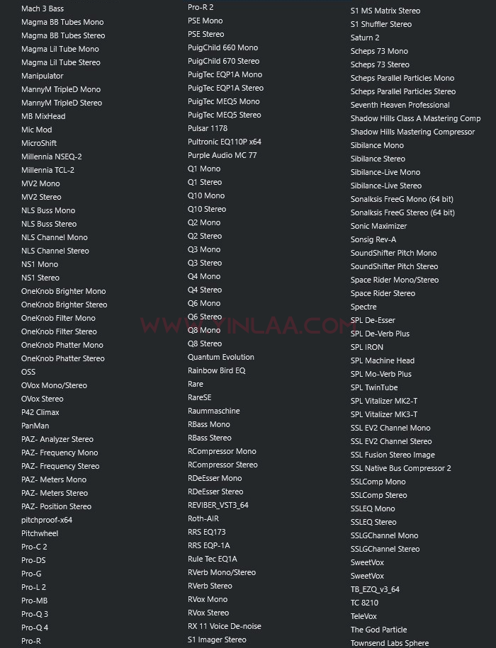 图片[4]-最新精选调试插件包 64位VST3调音常用 一键安装效果器合集4G WiN 支持定制-音浪网-音乐制作系统办公资源